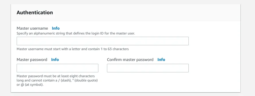 Autenticazione a DocumentDB