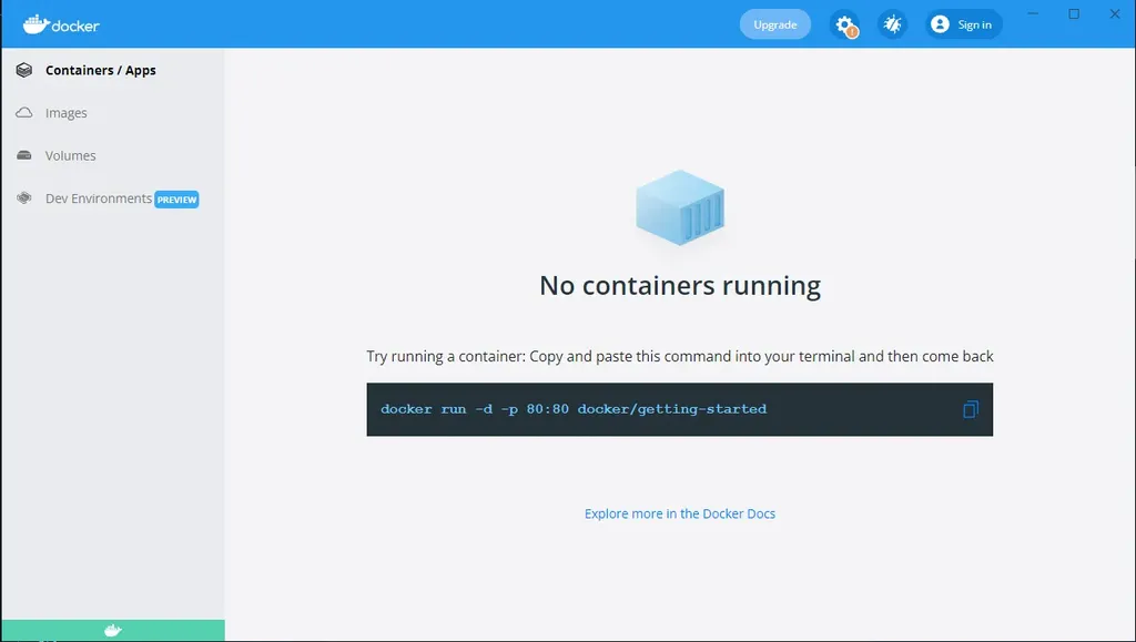 Docker Desktop per Windows