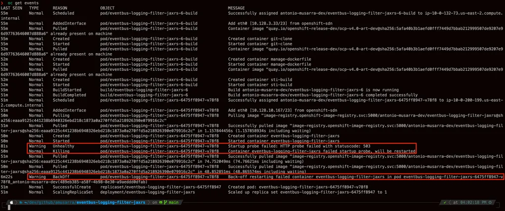 deploy openshift prima volta2